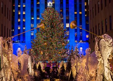 Así es el árbol de Navidad que iluminará Nueva York desde hoy