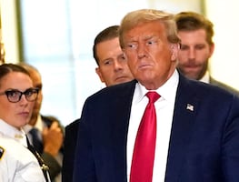 La vez que a Donald Trump le prohibieron estar en sesión fotográfica con modelos de Victoria’s Secret