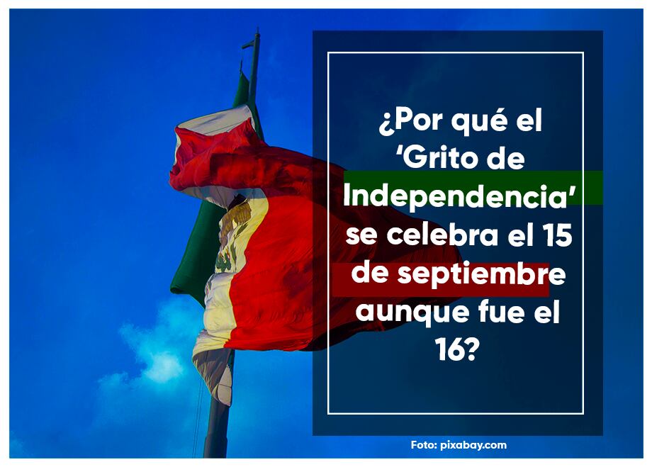 ¿Por qué el ‘Grito de Independencia’ se celebra el 15 de septiembre