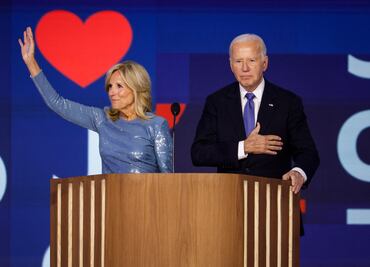 "Les di lo mejor de mí": Biden se despide y pasa la batuta electoral a Harris