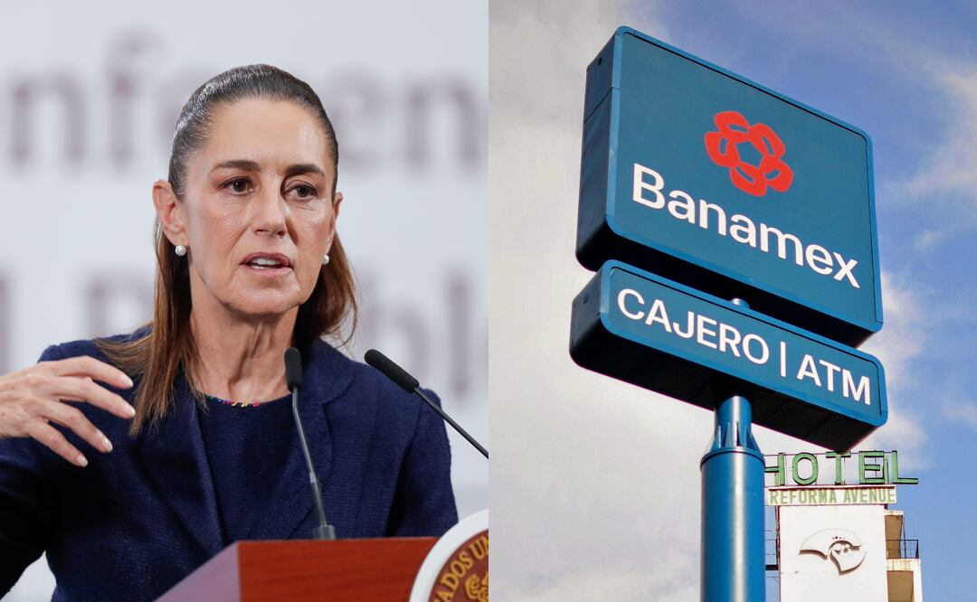 Sheinbaum celebra compra del 25 % de Banamex por empresario mexicano Fernando Chico Pardo. Foto: EFE/AFP