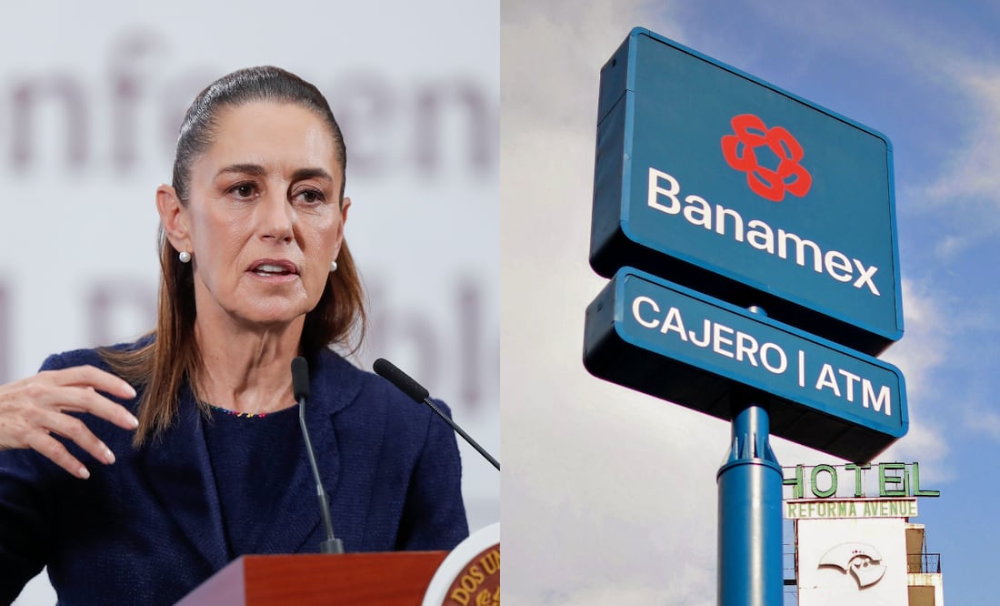 Sheinbaum celebra compra del 25 % de Banamex por empresario mexicano Fernando Chico Pardo. Foto: EFE/AFP