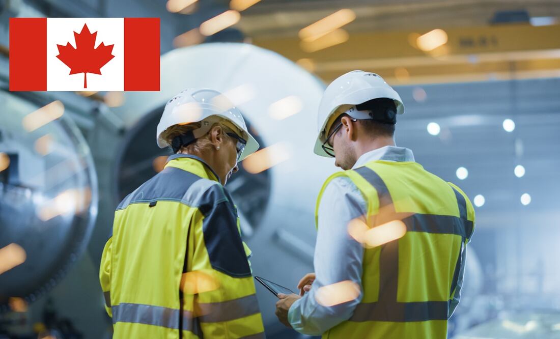 iStock/ Gorodenkoff/  Ve a trabajar como mexicano a Canadá en fábrica y gana $35,000