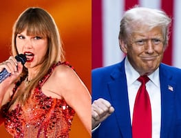 Donald Trump comparte imágenes falsas de Taylor Swift apoyando su candidatura