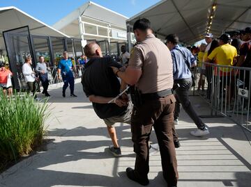 Copa América. 27 arrestos y 55 expulsados tras caos en el estadio Hard Rock de Miami