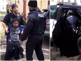 Detienen a niño afroamericano de 8 años por robar papitas fritas