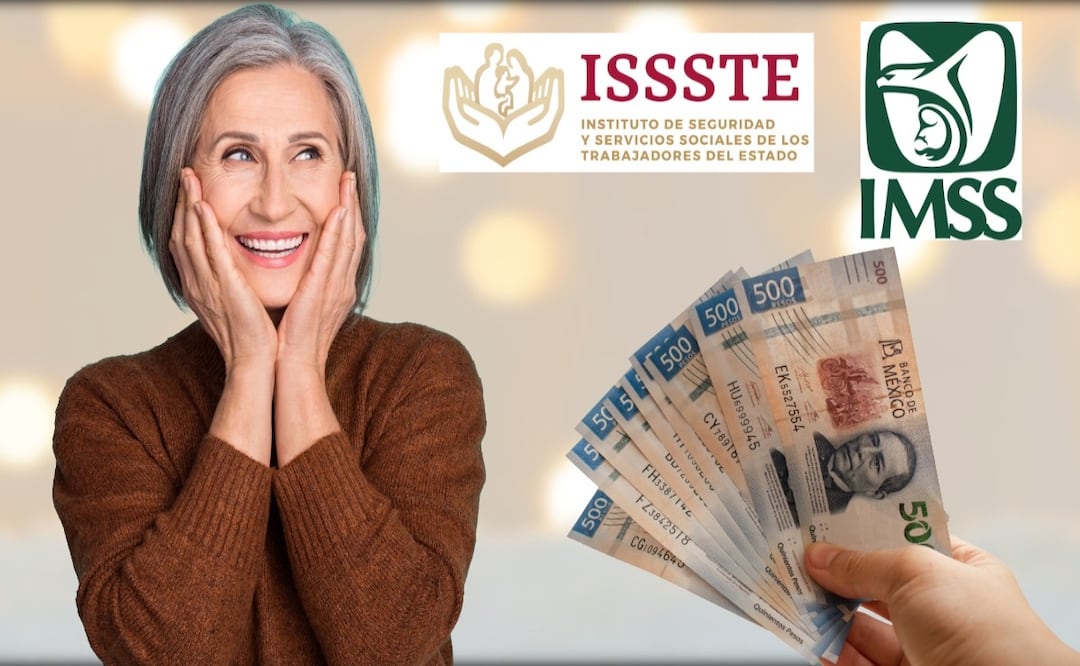 Aguinaldo IMSS e ISSSTE 2025: esta es la cantidad exacta que recibirán los pensionados. FECHA. Foto: Adobe / IMSS / ISSSTE