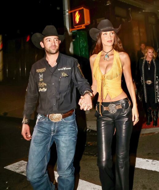 Bella Hadid, Adan Banuelos. Photo © 2024 Backgrid/The Grosby Group