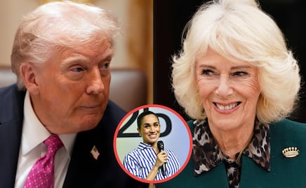 Trump quiso que la reina Camila le contara "chismes" sobre Meghan Markle durante su visita al Castillo de Windsor