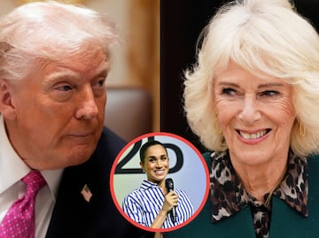 Trump quiso que la reina Camila le contara "chismes" sobre Meghan Markle durante su visita al Castillo de Windsor