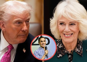 Trump quiso que la reina Camila le contara "chismes" sobre Meghan Markle durante su visita al Castillo de Windsor