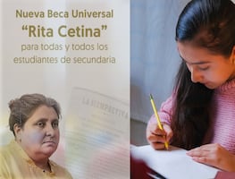 Beca Rita Cetina: Los únicos documentos que son aceptados como comprobante de estudios
