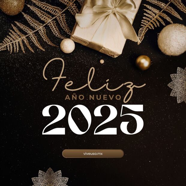 Año Nuevo 2025. Imagen: Canva.