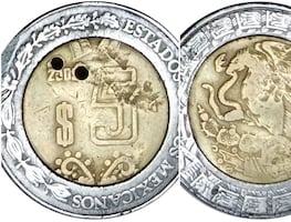 Conoce la moneda de 5 pesos con errores de fabricación que se vende a $18,990,000 pesos