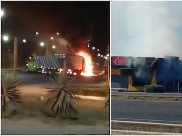 Ovidio Guzmán. Ataques armados, incendios y bloqueos en Sinaloa (videos)