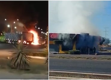 Ovidio Guzmán. Ataques armados, incendios y bloqueos en Sinaloa (videos)