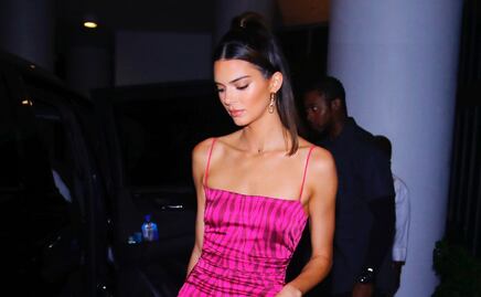 Kendall Jenner conquista Miami con diminuto vestido 'animal print'