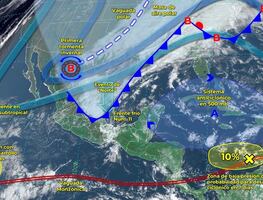 Primera tormenta invernal de la temporada provocará caída de agua nieve en estos estados de México