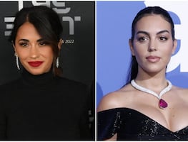 Antonela Roccuzzo y Georgina Rodríguez toman la playa para lucir sus bikinis más pequeños