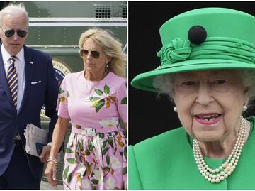 Biden y su esposa, Jill, tienen en sus pensamientos a la reina Isabel II