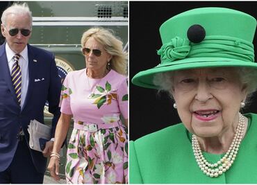 Biden y su esposa, Jill, tienen en sus pensamientos a la reina Isabel II
