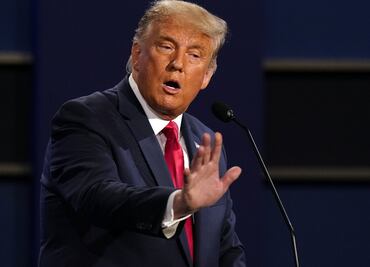 Debate presidencial: Soy la persona menos racista de esta sala, dice Trump