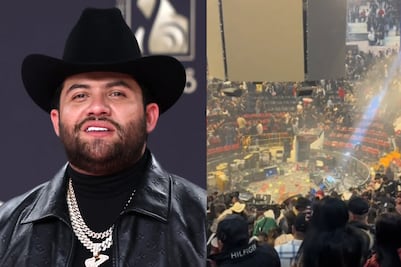Fans de Luis R. Conriquez destrozan escenario por negarse a cantar corridos en la Feria del Caballo. VIDEO