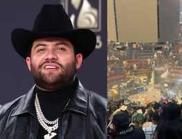 Fans de Luis R. Conriquez destrozan escenario por negarse a cantar corridos en la Feria del Caballo. VIDEO