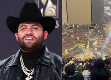 Fans de Luis R. Conriquez destrozan escenario por negarse a cantar corridos en la Feria del Caballo. VIDEO