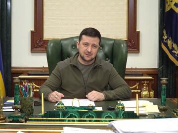 Ovacionan a Zelenski en Parlamento británico; "nos nos rendiremos", dice