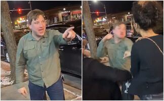 Video. Líder de ‘Proud Boys’ agrede y golpea a mujer afroamericana