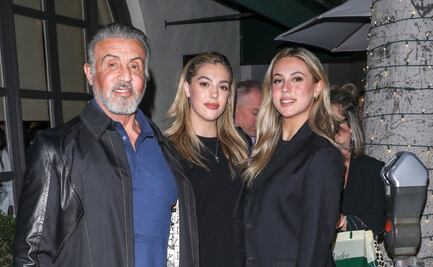 Hijas de Sylvester Stallone deslumbran con belleza en Beverly Hills