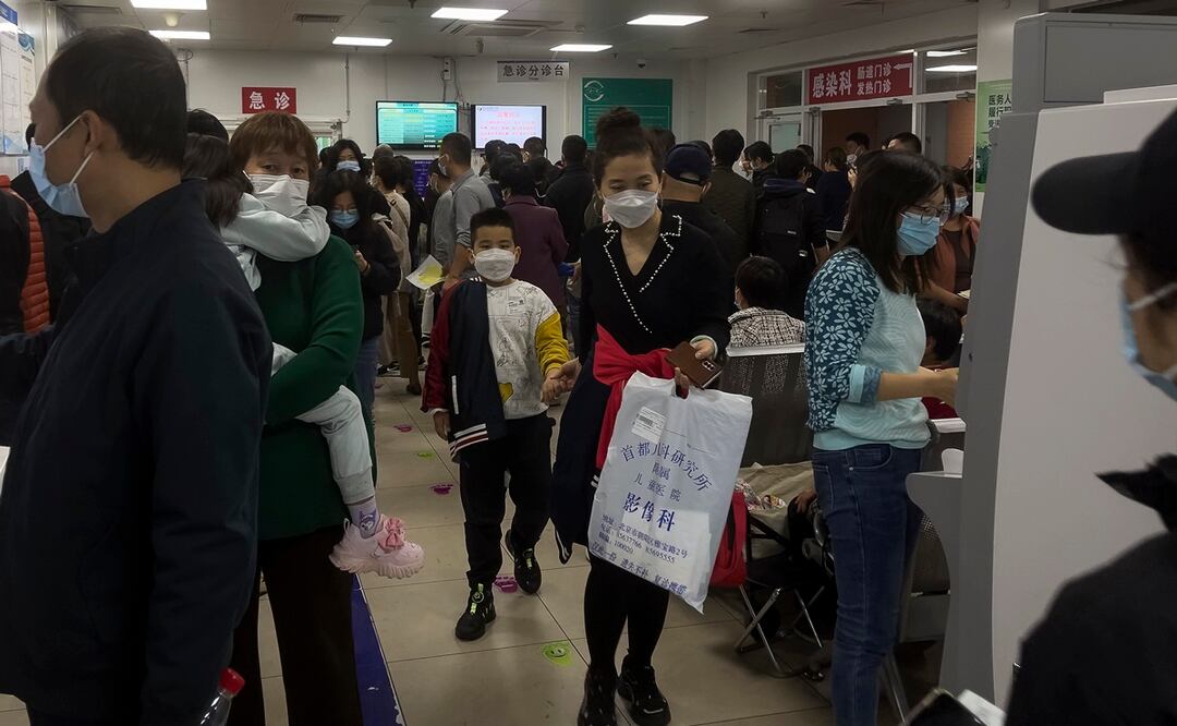 Lo que se sabe del aumento de enfermedades respiratorias en China. Foto: AP