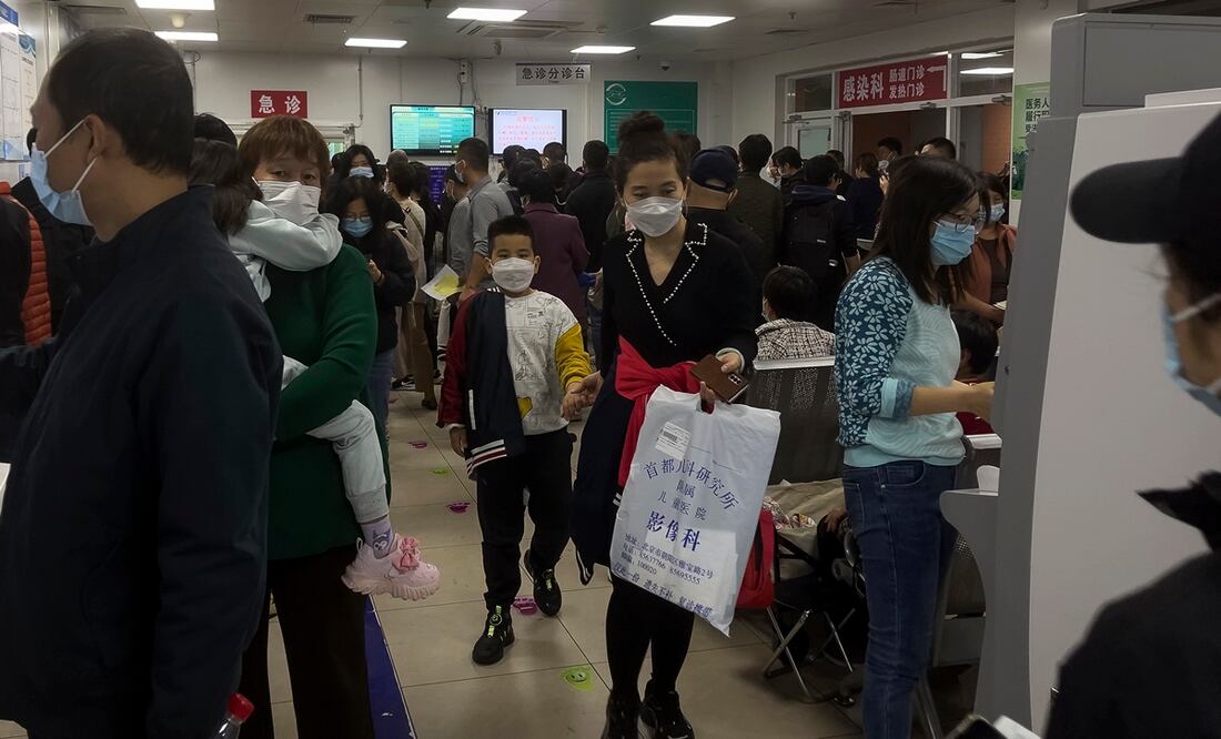 Lo que se sabe del aumento de enfermedades respiratorias en China. Foto: AP