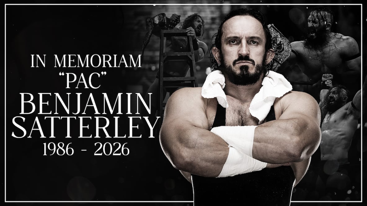 Muere PAC a los 40 años, un día después de su última lucha contra el mexicano Andrade El Ídolo. Foto: AEW