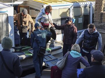 Rusia continúa evacuación de Jersón  ante el avance de tropas ucranianas