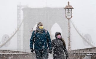 Nueva York bajo la nieve: enfrenta una de las mayores nevadas de su historia