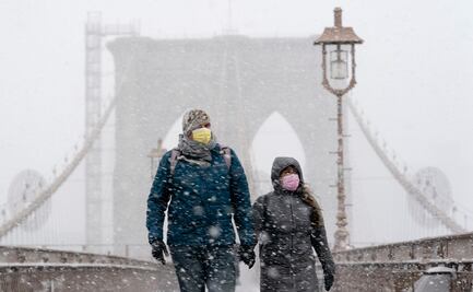 Nueva York bajo la nieve: enfrenta una de las mayores nevadas de su historia