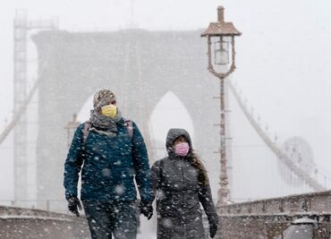 Nueva York bajo la nieve: enfrenta una de las mayores nevadas de su historia