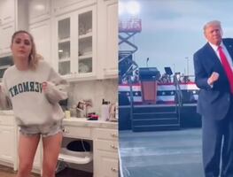 El baile de Trump, el nuevo reto viral en TikTok