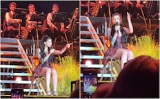 Fans de Cazzu insultan a Nodal y ella sorprende con su reacción en pleno concierto en Chile