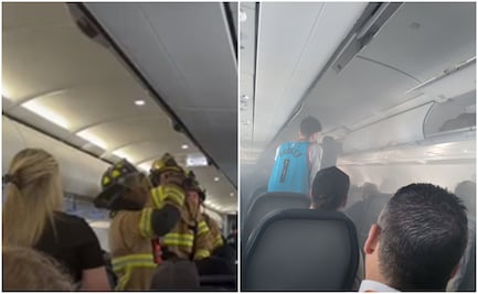 Pánico en el cielo; vuelo de Orlando aterriza de emergencia por batería incendiada