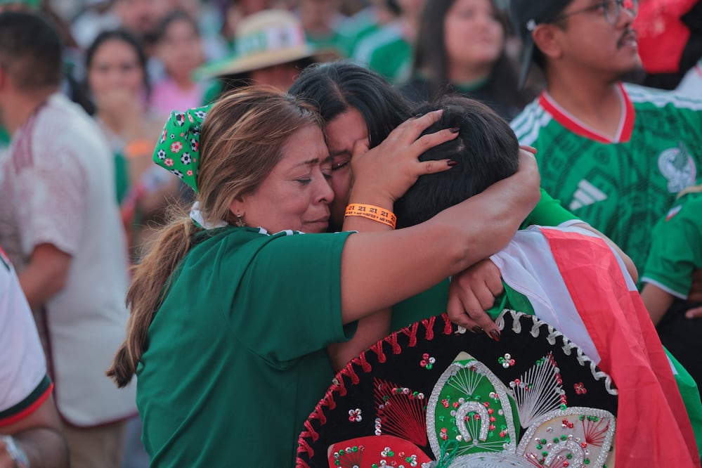 ¿De quién es la culpa? México otra vez eliminado en octavos del Mundial. (Photo by Etienne LAURENT / AFP)