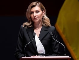 Primera dama de Ucrania posa para Vogue 'en la guerra' y desata polémica