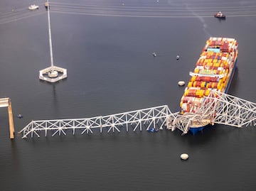 Puente en Baltimore: Buque que impactó puente sufrió fallo crítico antes del accidente