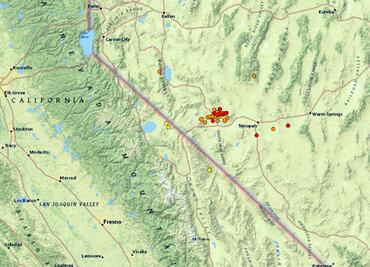 Video. Serie de sismos sacude a Nevada; el mayor de 6.5 grados