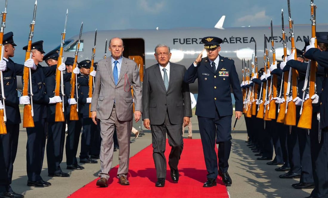 Gira de AMLO por Colombia inicia hoy. Foto: EFE/Cancillería
