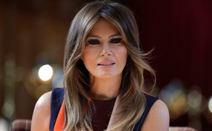 Captan a Melania Trump en NY con bolso de $7 mil dólares tras redada del FBI