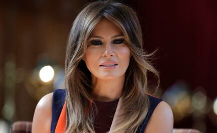 Captan a Melania Trump en NY con bolso de $7 mil dólares tras redada del FBI