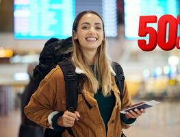 Vuelos MÁS BARATOS con hasta el 50% de descuento en esta temporada de 2024. ¿Cuándo es?